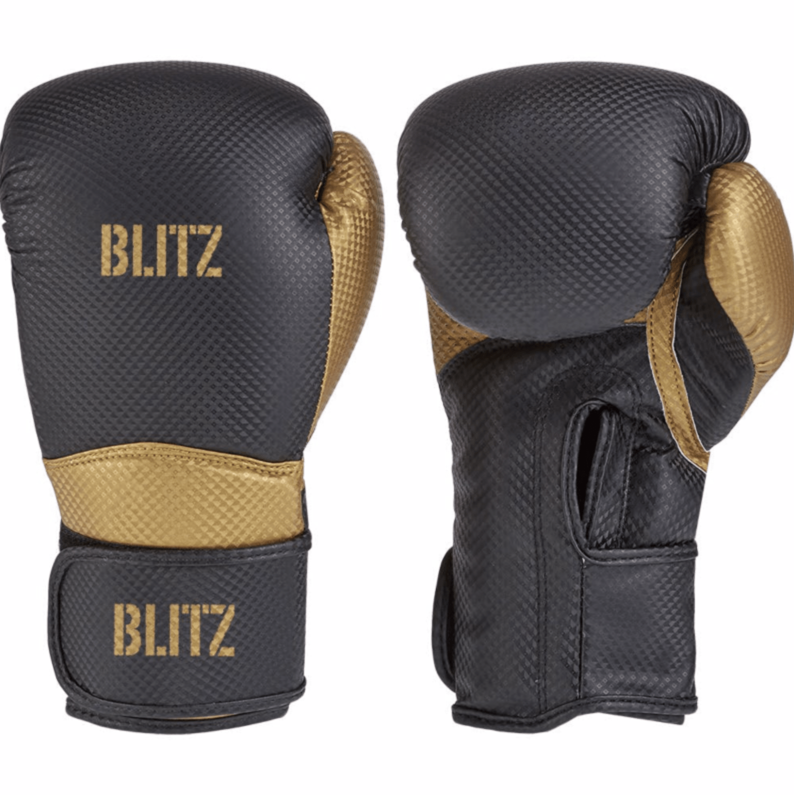 Blitz Shin Guards Black Gold Muay Thai Boxing Shin Pads Centurion